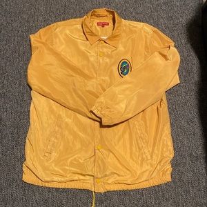 SUPREME SPIN LOGO COACH JACKET